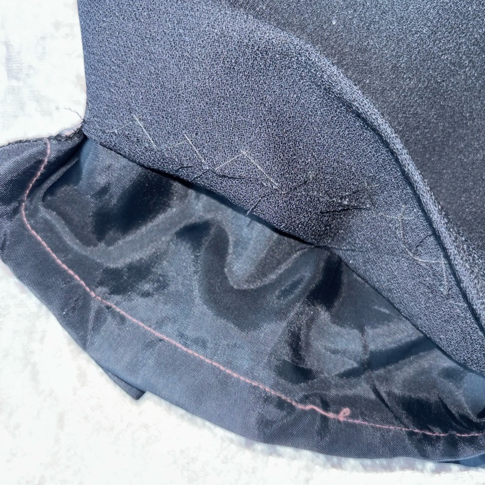 Andrea Jovine Men's Classic Navy Dress Pants - Picture 7 of 9